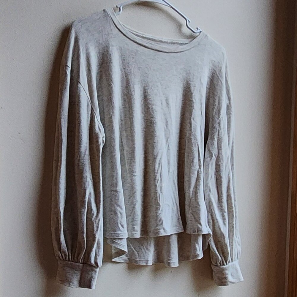 T&B Juniors Beige Scoop Neck Jersey Size XL (14/16)